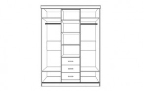 Спальный гарнитур Юнона (модульный) в Ревде - revda.mebel24.online | фото 9