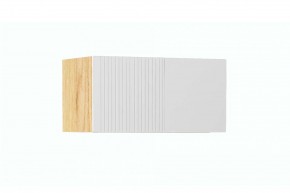 СТЕФАНИ-1.1 Антресоль (дуб крафт золотой/белый софт) в Ревде - revda.mebel24.online | фото