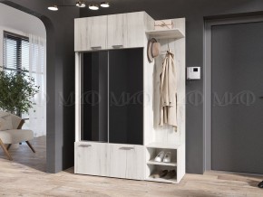 СТЕЛЛА Прихожая (ЛДСП) дуб крафт белый в Ревде - revda.mebel24.online | фото 2