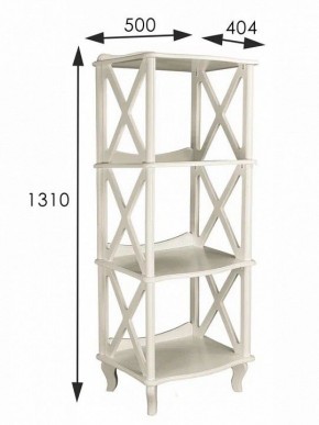 Стеллаж Джульетта 3 в Ревде - revda.mebel24.online | фото 4