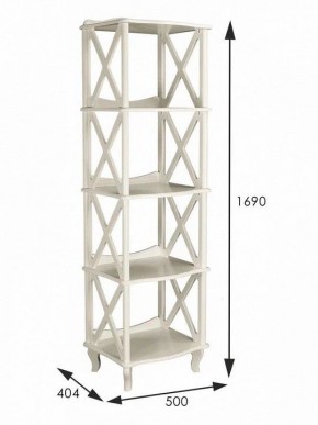 Стеллаж Джульетта 4 в Ревде - revda.mebel24.online | фото 8