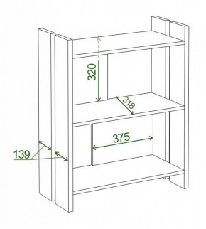 Стеллаж Домино СТЛ-ОН в Ревде - revda.mebel24.online | фото 2