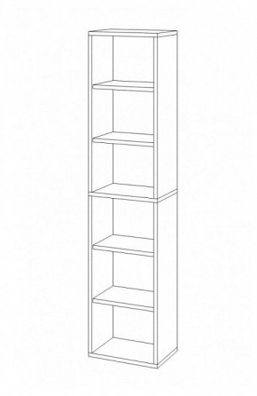 Стеллаж-колонка Домино СУ(ш1в2) в Ревде - revda.mebel24.online | фото 3