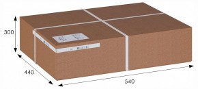 Стеллаж комбинированный Джульетта-3 в Ревде - revda.mebel24.online | фото 4