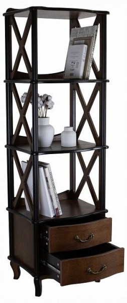Стеллаж комбинированный Джульетта-3 в Ревде - revda.mebel24.online | фото 5