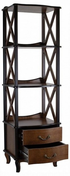 Стеллаж комбинированный Джульетта-3 в Ревде - revda.mebel24.online | фото 6