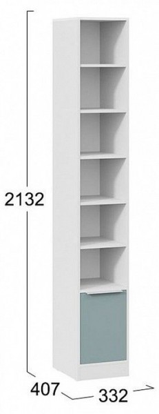 Стеллаж комбинированный Марли в Ревде - revda.mebel24.online | фото 5