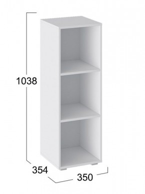 Стеллаж модульный «Литл» Тип 3 в Ревде - revda.mebel24.online | фото 2