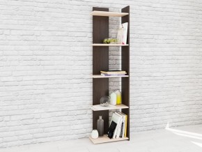Стеллаж Ромео-7 Дуб молочный/Венге в Ревде - revda.mebel24.online | фото