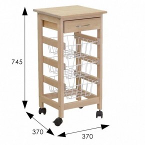 Стеллаж С ящиком и корзинами в Ревде - revda.mebel24.online | фото 8