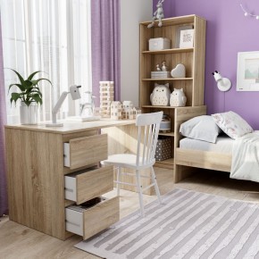 Стеллаж СИРИУС широкий, с пятью полками, цвет Дуб Сонома в Ревде - revda.mebel24.online | фото 3