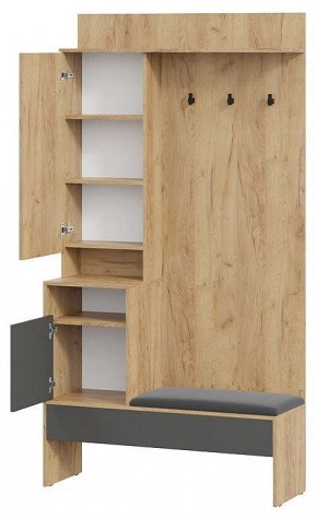 Стенка для прихожей Эвита в Ревде - revda.mebel24.online | фото 2
