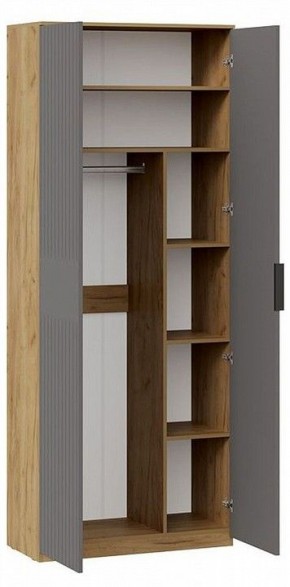 Стенка для прихожей Хилтон №4 в Ревде - revda.mebel24.online | фото 2
