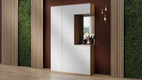 Стенка для прихожей Хилтон №5 в Ревде - revda.mebel24.online | фото 2
