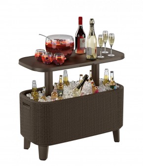 Стол Беви Бар (Bevy Bar Large Cool Bar), коричневый в Ревде - revda.mebel24.online | фото 3