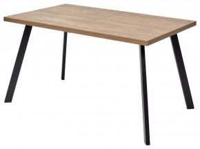 Стол BRICK M 140 Дуб Канзас/ Черный М-City в Ревде - revda.mebel24.online | фото 5