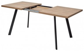 Стол BRICK M 140 Дуб Канзас/ Черный М-City в Ревде - revda.mebel24.online | фото 6