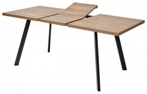 Стол BRICK M 140 Дуб Канзас/ Черный М-City в Ревде - revda.mebel24.online | фото 8