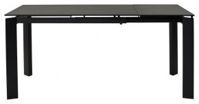 Стол CORNER 120 MATT BLACK MARBLE SOLID CERAMIC / BLACK, ®DISAUR в Ревде - revda.mebel24.online | фото 3