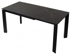 Стол CORNER 120 MATT BLACK MARBLE SOLID CERAMIC / BLACK, ®DISAUR в Ревде - revda.mebel24.online | фото 4