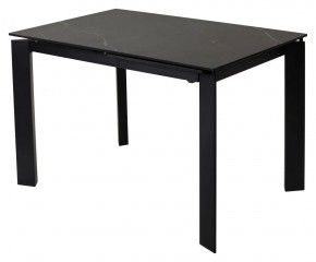 Стол CORNER 120 MATT BLACK MARBLE SOLID CERAMIC / BLACK, ®DISAUR в Ревде - revda.mebel24.online | фото 9