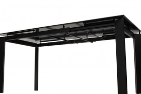 Стол CORNER 120 MATTE STATUARIO Белый мрамор матовый керамика, стекло/ черный каркас, ®DISAUR в Ревде - revda.mebel24.online | фото 9