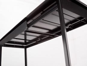 Стол CREMONA 140 MATTE STATUARIO Белый мрамор матовый, керамика/ черный каркас, ®DISAUR в Ревде - revda.mebel24.online | фото 7