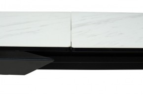 Стол CREMONA 180 KL-99 Белый мрамор матовый, итальянская керамика / черный каркас, ®DISAUR в Ревде - revda.mebel24.online | фото 12