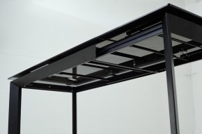 Стол CREMONA 180 KL-99 Белый мрамор матовый, итальянская керамика / черный каркас, ®DISAUR в Ревде - revda.mebel24.online | фото 13