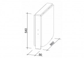 Стол деревянный СтК6 110х56х54 венге высота 54 см в Ревде - revda.mebel24.online | фото