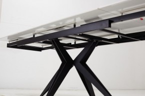 Стол FORIO 160 MATT WHITE MARBLE SOLID CERAMIC / BLACK, ®DISAUR в Ревде - revda.mebel24.online | фото 4
