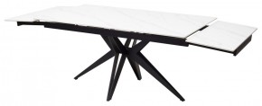 Стол FORIO 160 MATT WHITE MARBLE SOLID CERAMIC / BLACK, ®DISAUR в Ревде - revda.mebel24.online | фото 8