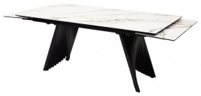 Стол IVAR 180 MARBLES KL-188 Контрастный мрамор, итальянская керамика, ®DISAUR в Ревде - revda.mebel24.online | фото 7
