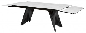 Стол IVAR 180 MARBLES KL-99 Белый мрамор, итальянская керамика/серый, ®DISAUR в Ревде - revda.mebel24.online | фото 10