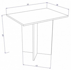 Стол журнальный Cross СЖ4 в Ревде - revda.mebel24.online | фото 3