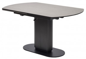 Стол KAI 140 TL-110 поворотная система раскладки, испанская керамика / Темно-серый / Черный, ®DISAUR в Ревде - revda.mebel24.online | фото 1