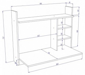 Стол компьютерный Cross СтТ4 в Ревде - revda.mebel24.online | фото 4