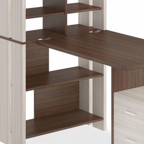 Стол компьютерный Домино Лайт СТЛ-ОВХ+С100Прям в Ревде - revda.mebel24.online | фото 3