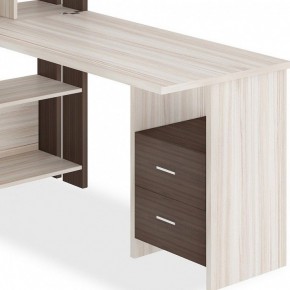 Стол компьютерный Домино Лайт СТЛ-ОВХ+С120Прям в Ревде - revda.mebel24.online | фото 2