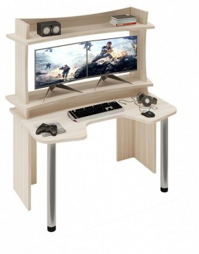 Стол компьютерный Домино Lite СКЛ-Игр140+НКИЛ140ВЛ в Ревде - revda.mebel24.online | фото 2