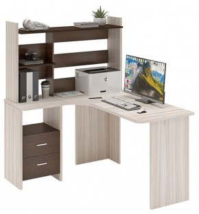 Стол компьютерный Домино Lite СКЛ-Угл130+НКЛ-120 в Ревде - revda.mebel24.online | фото 2
