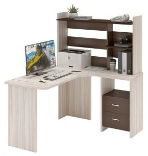 Стол компьютерный Домино Lite СКЛ-Угл130+НКЛ-120 в Ревде - revda.mebel24.online | фото 2