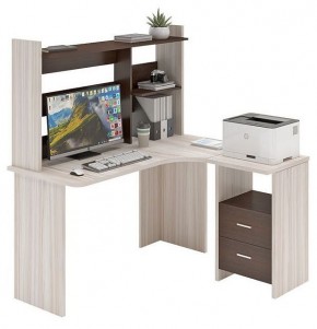 Стол компьютерный Домино Lite СКЛ-Угл130+НКЛ-130 в Ревде - revda.mebel24.online | фото 2