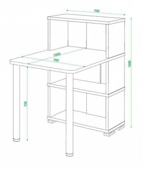 Стол компьютерный Домино СБ-10М3 в Ревде - revda.mebel24.online | фото 3