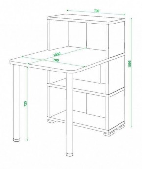 Стол компьютерный Домино СБ-10М3 в Ревде - revda.mebel24.online | фото 4