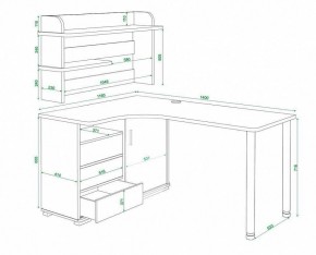 Стол компьютерный Домино СР-145М в Ревде - revda.mebel24.online | фото 5