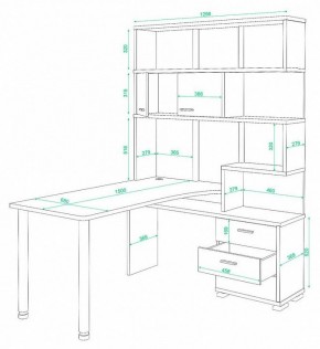 Стол компьютерный Домино СР-420/150 в Ревде - revda.mebel24.online | фото 2