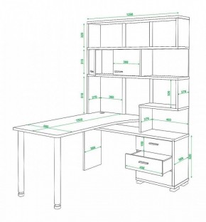 Стол компьютерный Домино СР-420150 в Ревде - revda.mebel24.online | фото 5