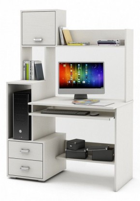 Стол компьютерный Имидж-40 (Белый) в Ревде - revda.mebel24.online | фото 1