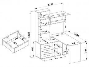 Стол компьютерный КСТ-14Л в Ревде - revda.mebel24.online | фото 4